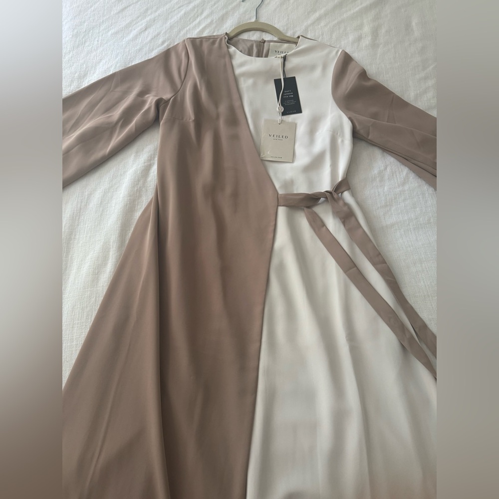 VEILED COLLECTION side tie dress
